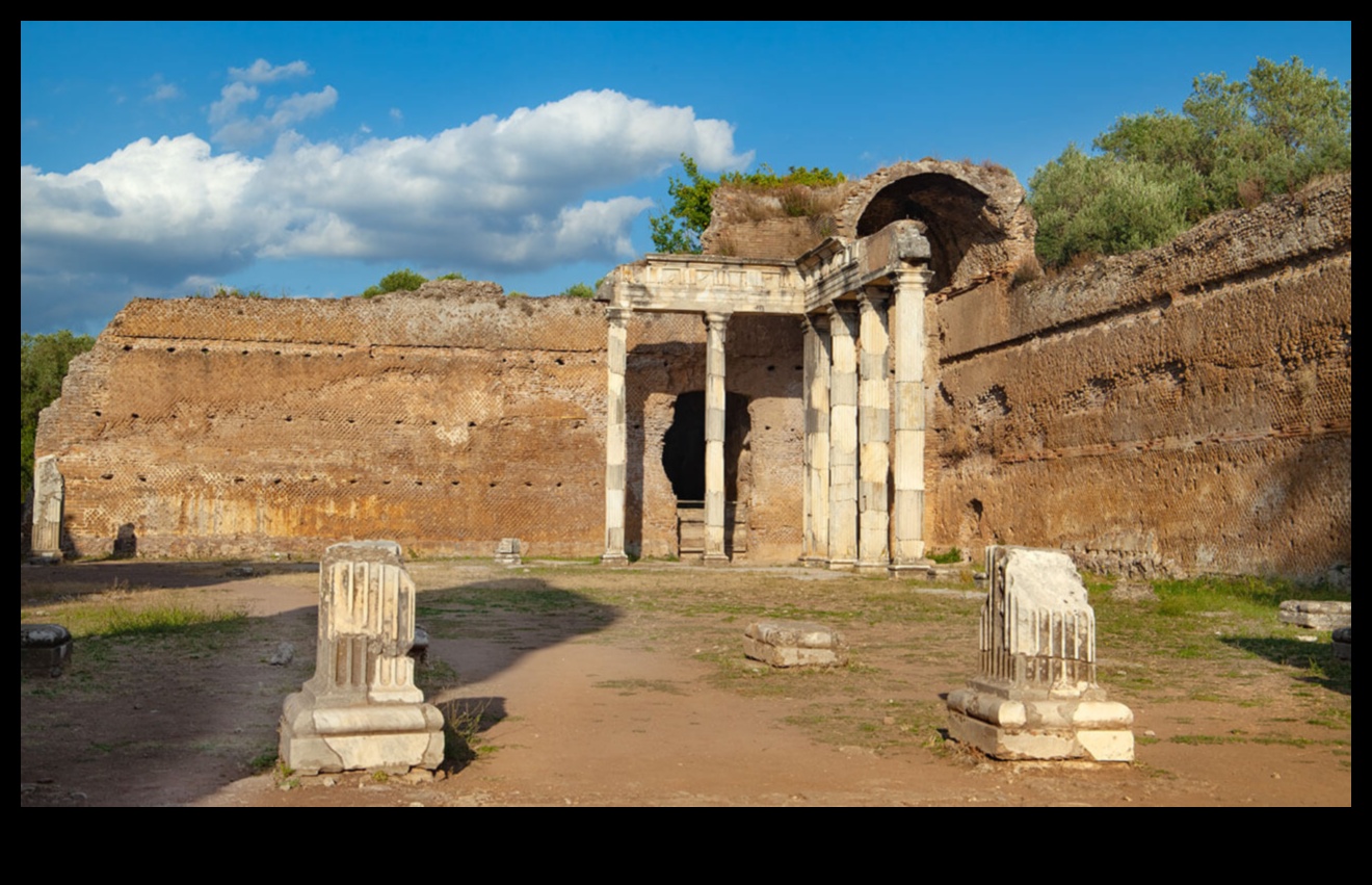 Hadrian Salonları: Roma Saraylarındaki Mimari Görkem